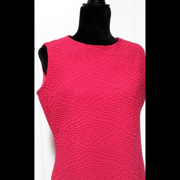 Calvin Klein Textured Sheath Dress - Picture 5 of 7